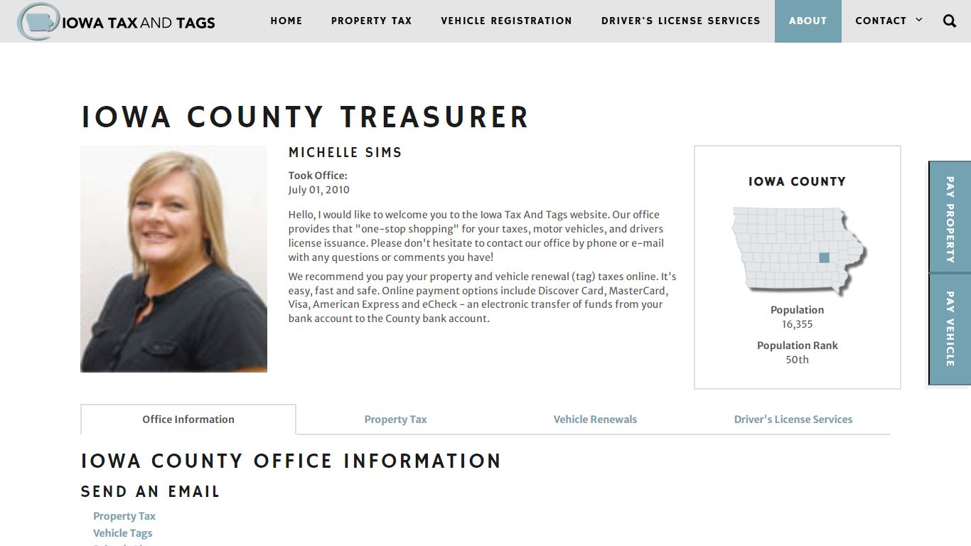 Iowa County Treasurer | Iowa Tax And Tags